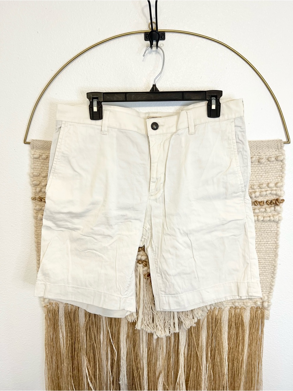 Faherty Men’s Chino Shorts Cream 32